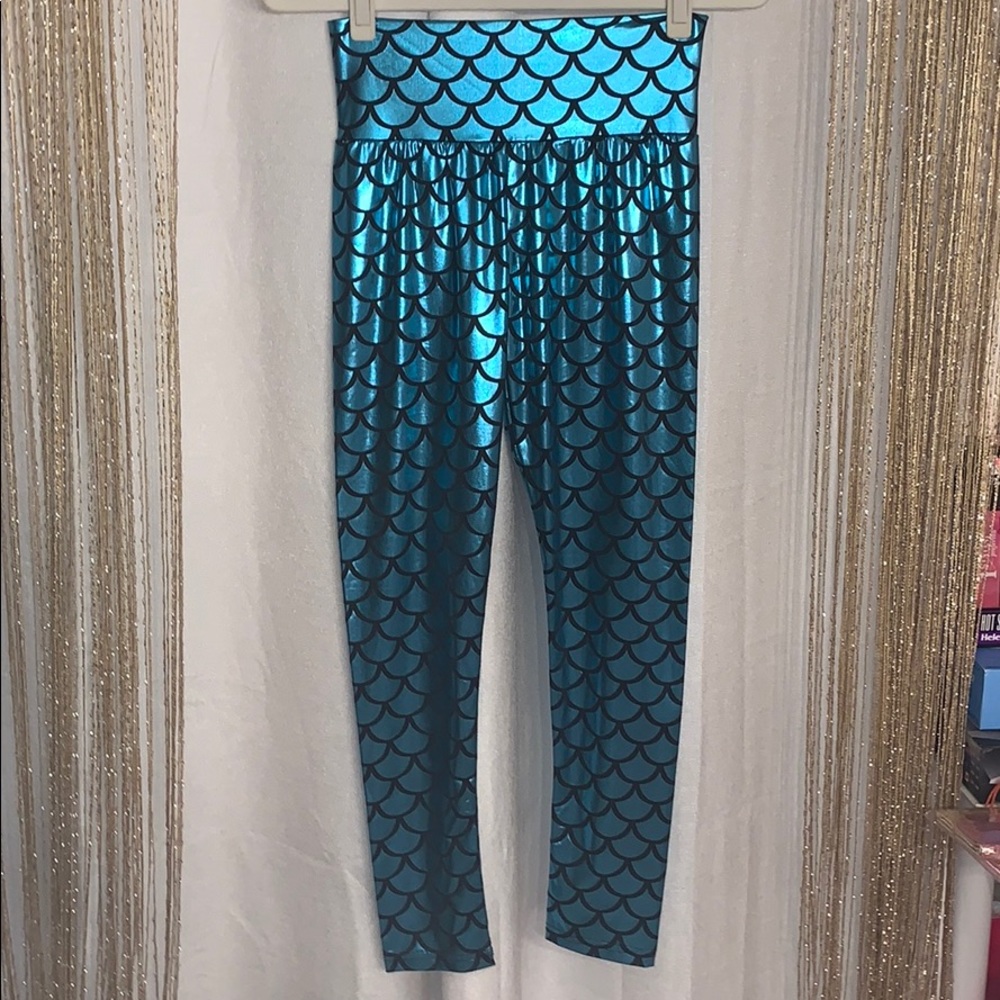 New: Mermaid Stretch High Waist Leggings